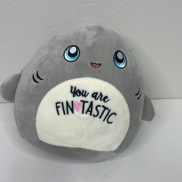 New (2) Squishmallows Mermaid and Shark 10” plushies - Picture 5 of 7